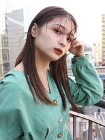 ティメレ 神戸三宮(Timere)&nbsp;アンニュイセンターパート×オリーブカラー【Timere神戸三宮】