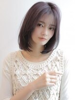 アグ ヘアー ルシア 浜松初生町店(Agu hair lucia) 《Agu hair》透けバング×王道ストレートボブ