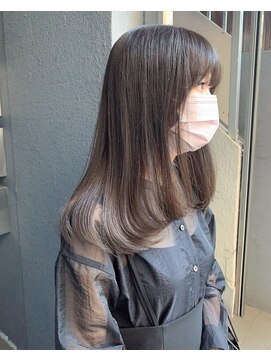 ローレンジウ(LOREN JU) 【髪質改善】　シアーグレージュカラー