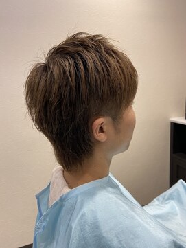 メンズヘアーサロンオーザ ウルフカット(2ブロック)