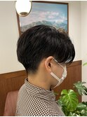 *ハンサムショート×パーマ*