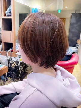 ヘアサロン アティリー(Hair Salon Attirer) 西梅田/ボブ/グレーベージュ/白髪ぼかし【Attirer飯田裕之】