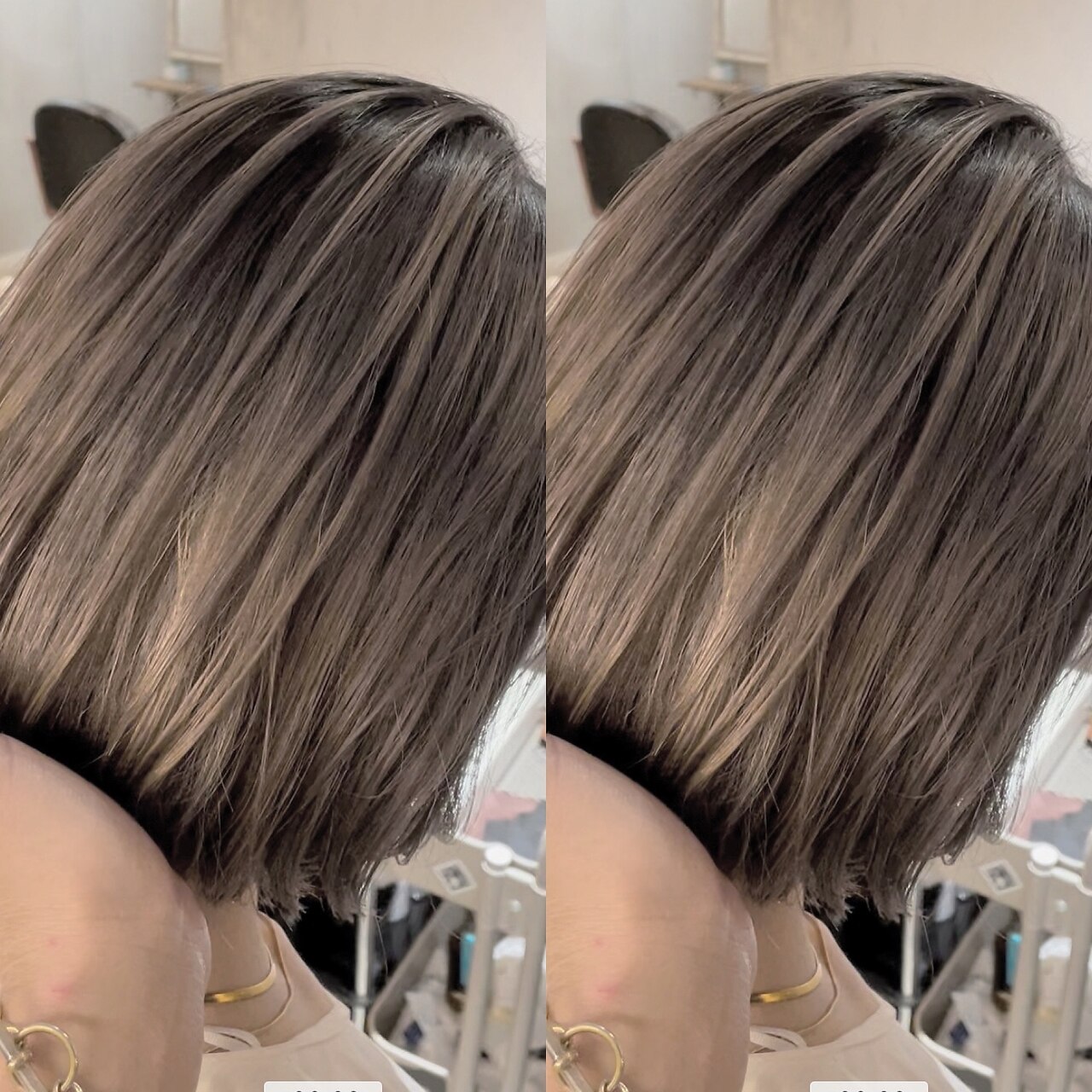 カット&リタッチカラー&クイックSPA★→6800円（グレイカラーもOK)