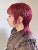 ヘアサロン コレハ(hair salon CoReha) 【姫カット×ウルフ×ルビーレッド】MAI