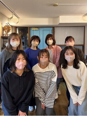 サロン独特の緊張感がありません！女性スタッフだけだから、自宅にいるような気を使わない空間が大好評！