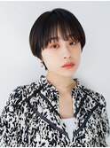 垢抜け◎クールマッシュショート