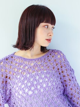 ガリカ 蔵前(Gallica) 【竹之内蔵人】似合わせ外ハネボブ x 眉上ワイドバング