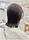 切りっぱなしボブ