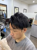 アーク シエル(Ark Ciel)&nbsp;メンズカット すっきり刈り上げビジネススタイル 束感