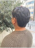 メンズパーマ/無造作パーマ/ツーブロック/メンズカット