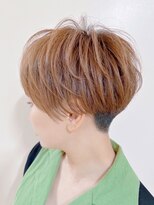 アナザヘアー なんば 高島屋前店(ANAZA hair)&nbsp;マッシュ＆刈り上げショート