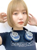 サンド 名古屋(sand)&nbsp;ボブ/レイヤーカット/髪質改善/ウェットヘア/オリーブベージュ