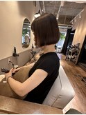 【髪質改善】地毛風ストレート/簡単まとまるボブ