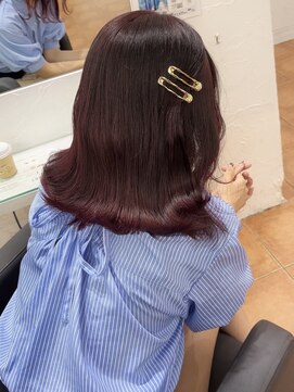 ジュイル シブヤ(JEWIL SHIBUYA) 【JEWIL 渋谷 櫻田】ブリーチなしの暖色カラー♪