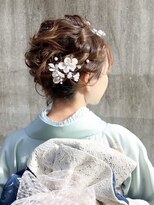 バサラ 大阪梅田店(VASARA)&nbsp;大阪着物レンタル　卒業式　参列　ヘアセット