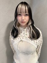 ペレ 梅田(PELE)&nbsp;前髪/アンブレラカラー/こなれミディ/イメチェン/ウェーブパーマ