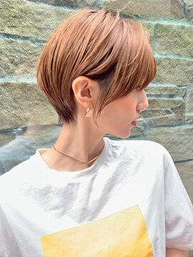 ロンドグロワール 大宮(Lond Gloire) ミニウルフレイヤーカット顔周り前髪韓国ショートボブ/大宮