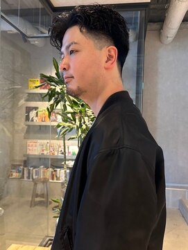 メンズサロン ブロック(Men's Salon bloc) 刈り上げ　ビジネスパーマ　30代40代　ツイストパーマ　爽やか