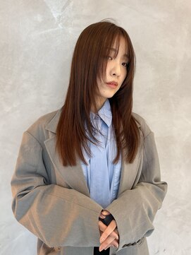 シアン(SYAN) ミディアムレイヤー/フェイスレイヤー/ブラウンカラー