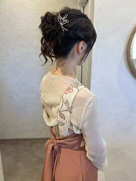 リタ(Lita.) アップ お呼ばれヘア ヘアアレンジ ヘアセット