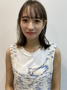 インヤン 下北沢(Yin Yang) 透明感カラー/外ハネボブ