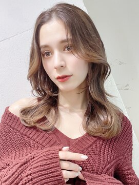 アルバム 新宿(ALBUM SHINJUKU) メルティカラーマロンベージュ似合わせカット_28983