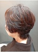 ふんわりパーマスタイル