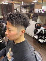 サイファー ヘアークリエイション(CIPHER Hair Creation)&nbsp;スパイキーショート　フェードスタイル