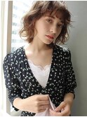 レイヤーマッシュボブパーマ