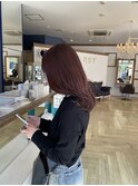 レッドバイオレット/ブリーチなし