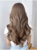 くびれヘア美髪韓国ヘア顔周りレイヤーロング_ba517661