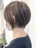 【初回】カット+白髪ぼかしカラー+オージュア4or5ステップTR ￥13,000