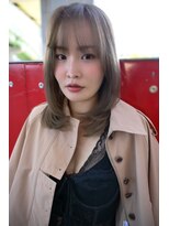 キジ(KIJI) フェイスレイヤー/ミルクティーベージュ/ベージュ/ハイトーン