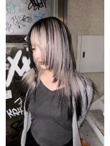 ミュー(Mu)&nbsp;セクションカラー　デザインカラー　ローライト