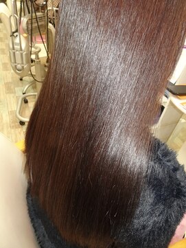 髪質改善ストレート