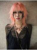 ブリーチハイライト髪質改善ダブルカラーレイヤーカット