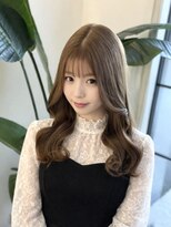 リエンスクレア(RIENS xrea)&nbsp;透け感溢れるミルクティー__勝浦悠加