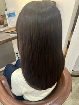 エイクス 津田沼(AQs) 着物ヘア/大人ガーリー/ダークアッシュ/似合わせカット/津田沼