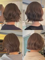 アンプラグド(unplugged)&nbsp;ブロンドベージュブリーチなしダブルカラーハイトーン透明感