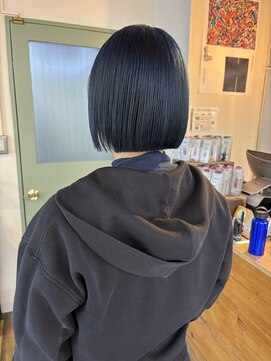 コレット ヘアー 大通(Colette hair) 【minami】BOB×ブルー