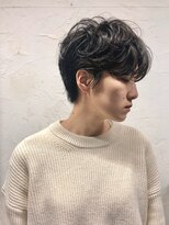 ソルト(Salt)&nbsp;大人かわいいニュアンスショートパーマ/マッシュショート/黒髪
