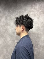 スピン 本八幡(SPIN)&nbsp;MEN’S HAIR/サーフカール/刈り上げセンターパート/本八幡