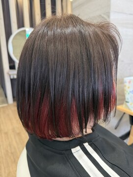 シェリー(Cherie) インナーカラー×レッド