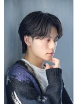ラッドバイプティパ 水戸元吉田店(rad...by petit-pas)&nbsp;＊センターパート×フェザーパーマ/水戸/メンズパーマ/学割＊