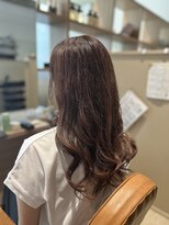 クーレ ビオトープ(+ CURE biotope)&nbsp;小顔レイヤーカット×透明感ラベンダーベージュ