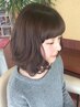カット+トリートメントin艶カラー＋3stepトリートメント￥10200