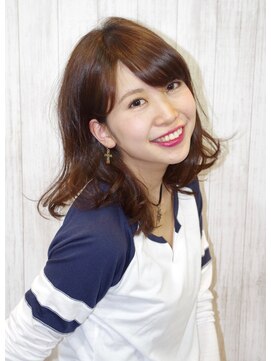 サンズ(Sunz) セミウェットで仕上げるカジュアルスタイル