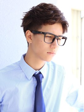 アフロート ディル(AFLOAT D'L) アップバング　クセ毛ショート