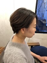 アンプレヴーアジュテ(Impre'vu ajoute)&nbsp;大人クールな前下がりショートボブ