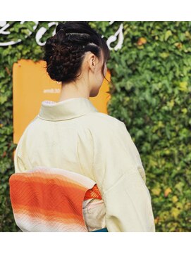 ヘアーデザイン ピニック(hair design P2C) お着物スタイル